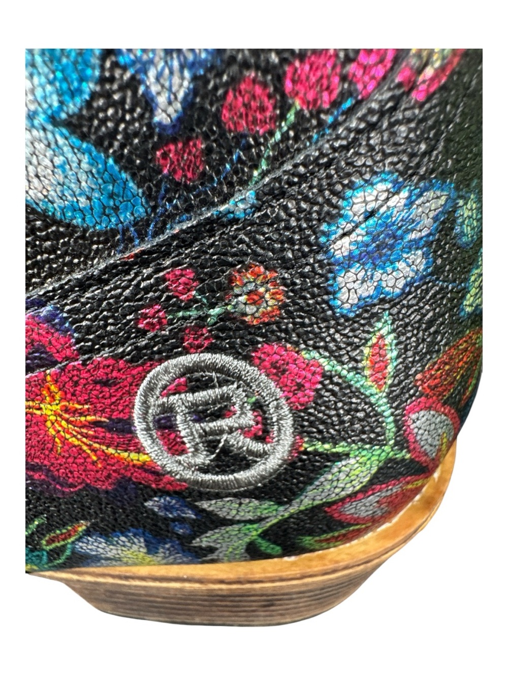 ROPER Ingrid Floral Snip Toe Cowboy Boots - Picture 6 of 9